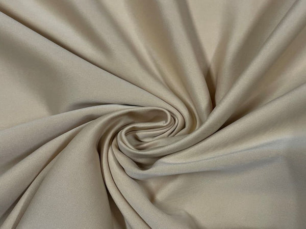 Light Beige Plain N52 Zara Lycra Fabric