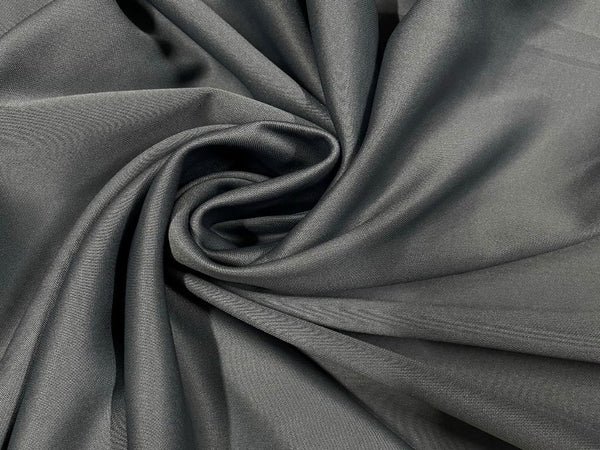 Grey Plain Zara Lycra Fabric