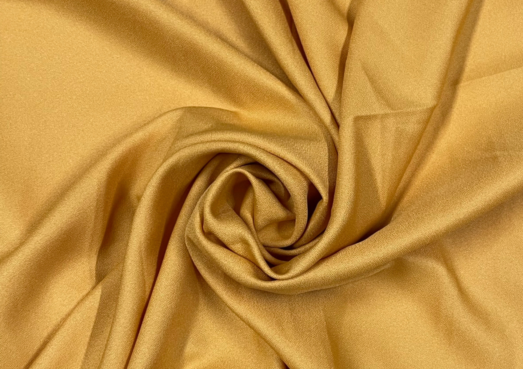 Mustard Plain Moss Crepe Fabric - Kapda Shop