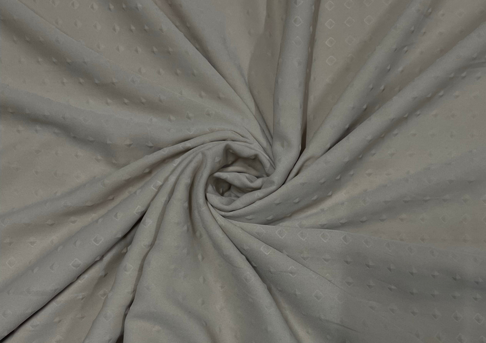 Dull Gray Abstract Georgette Fabric - Kapda Shop