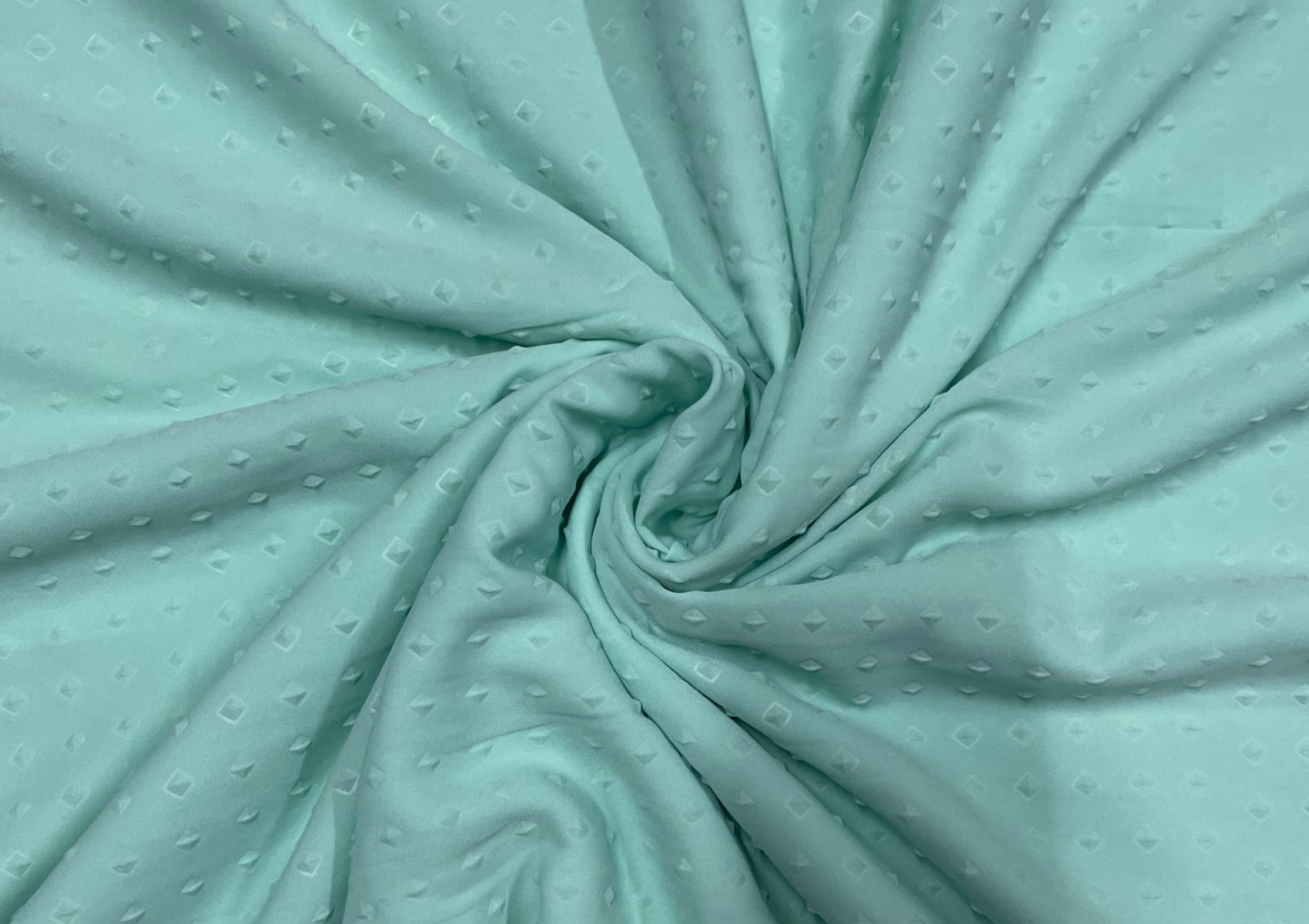 Sea Green Abstract Georgette Fabric - Kapda Shop