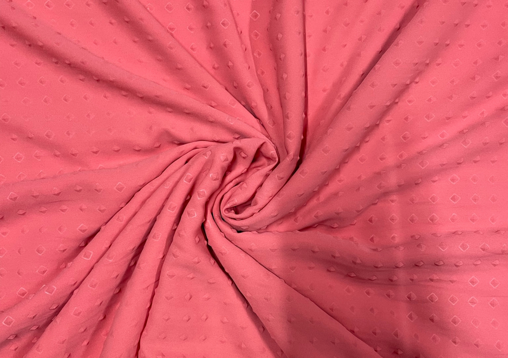 Carrot Pink Georgette Fabric