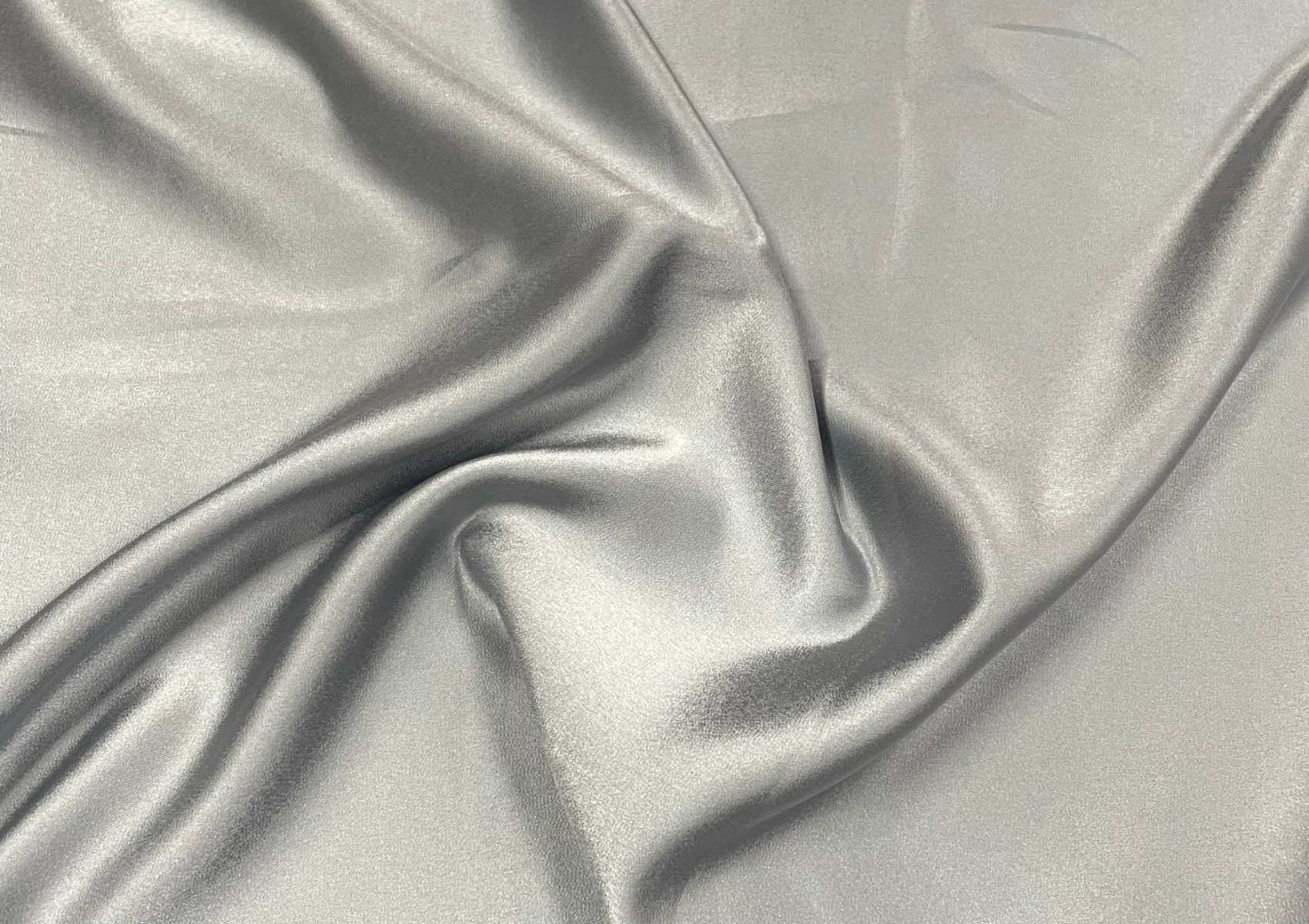 Grey Milano Plains Satin Fabric - Kapda Shop