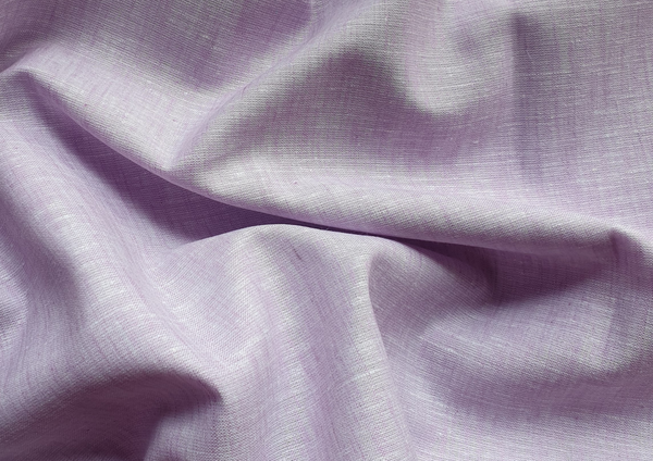 Lavender Plain Cotton Linen Fabric