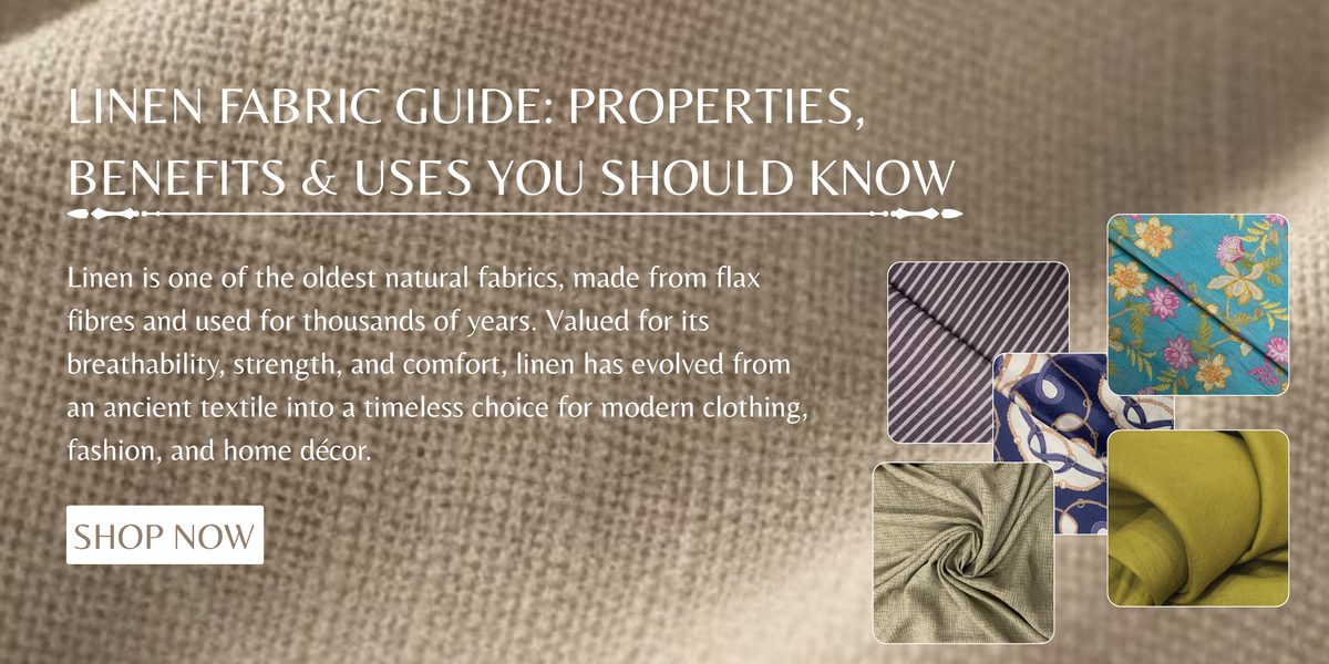 Linen Fabric Guide: Properties, Benefits & Uses You Should Know