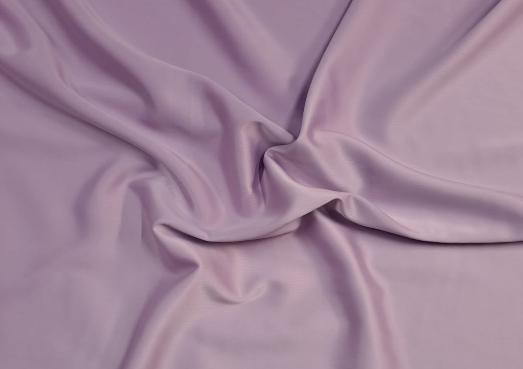 Lavender Plain Crepe Satin Fabric