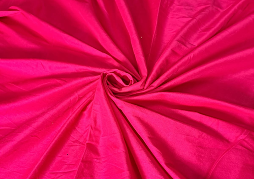 Poly Cotton Silk Rani Pink N23
