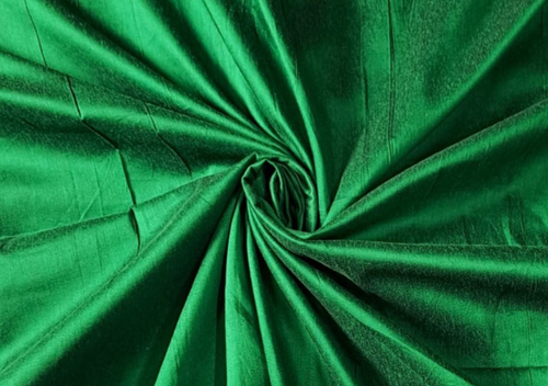 Poly Cotton Silk Dark Green