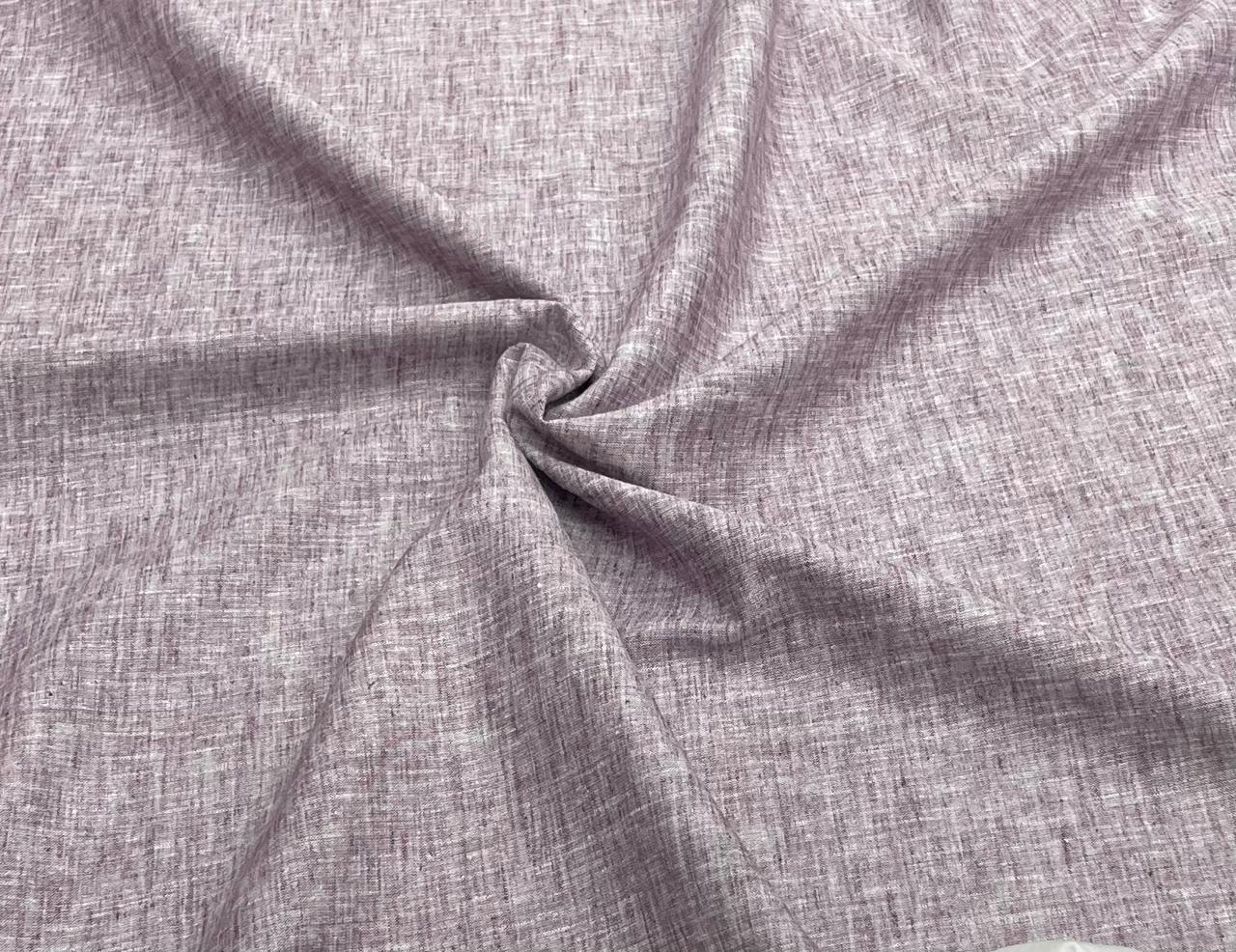 Lavender Plain Premium Linen Fabric