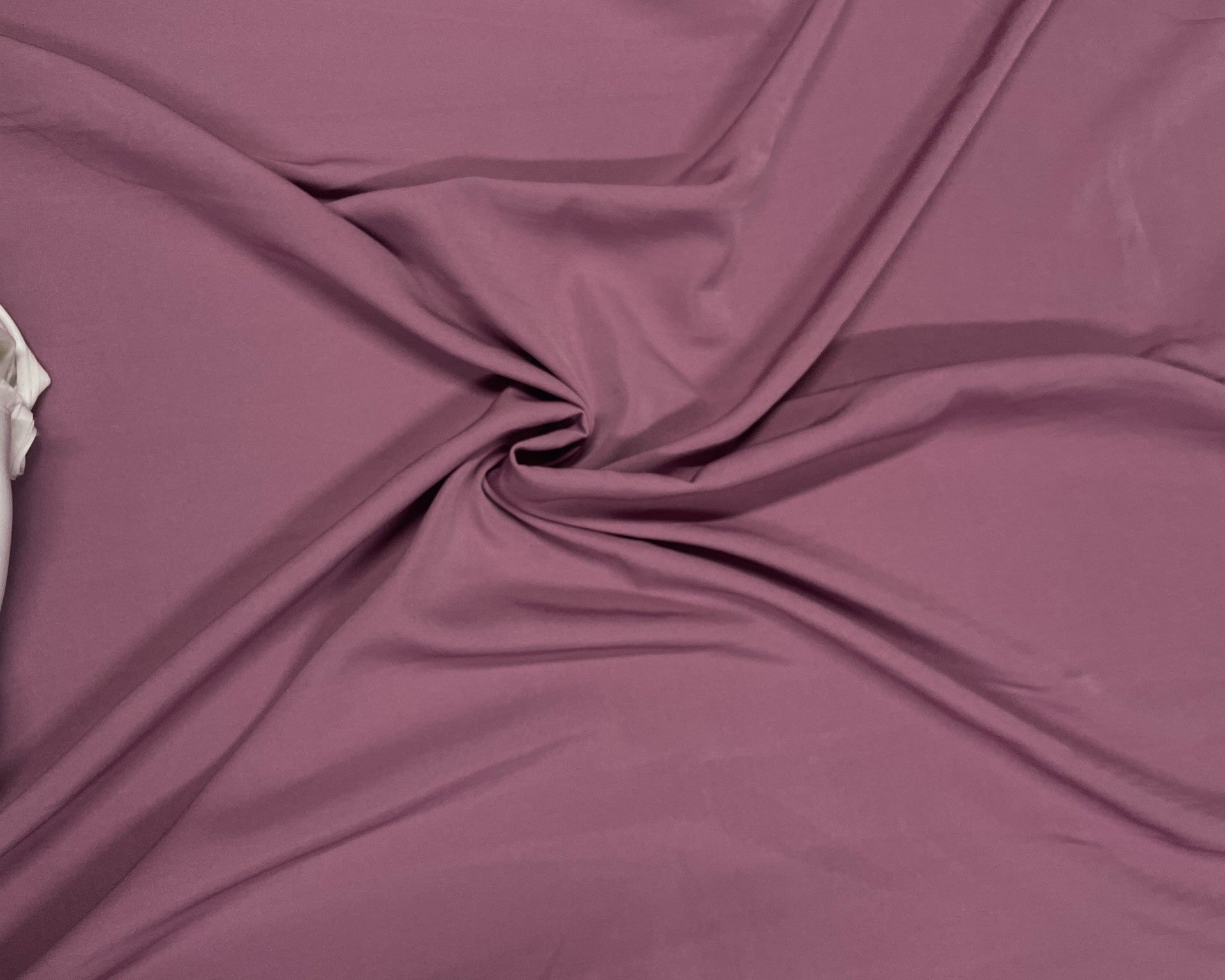 Dark Lilac Plain Banana Crepe Fabric