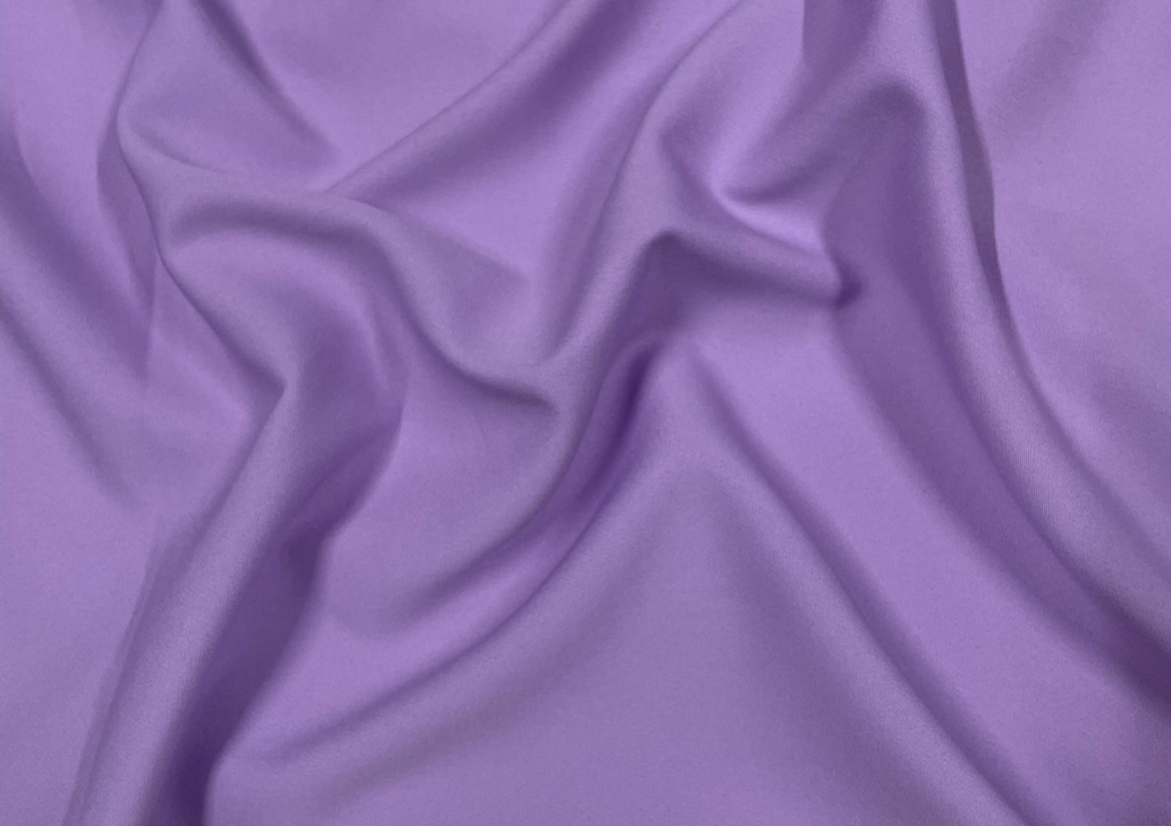 Lavender Plain Banana Crepe Fabric