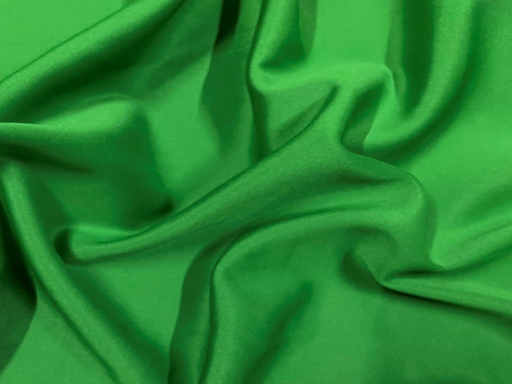 Parrot Green Plain Zara Lycra Fabric