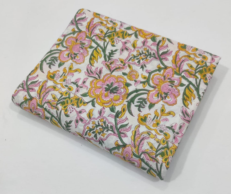 Multicolor Floral Cotton Fabric