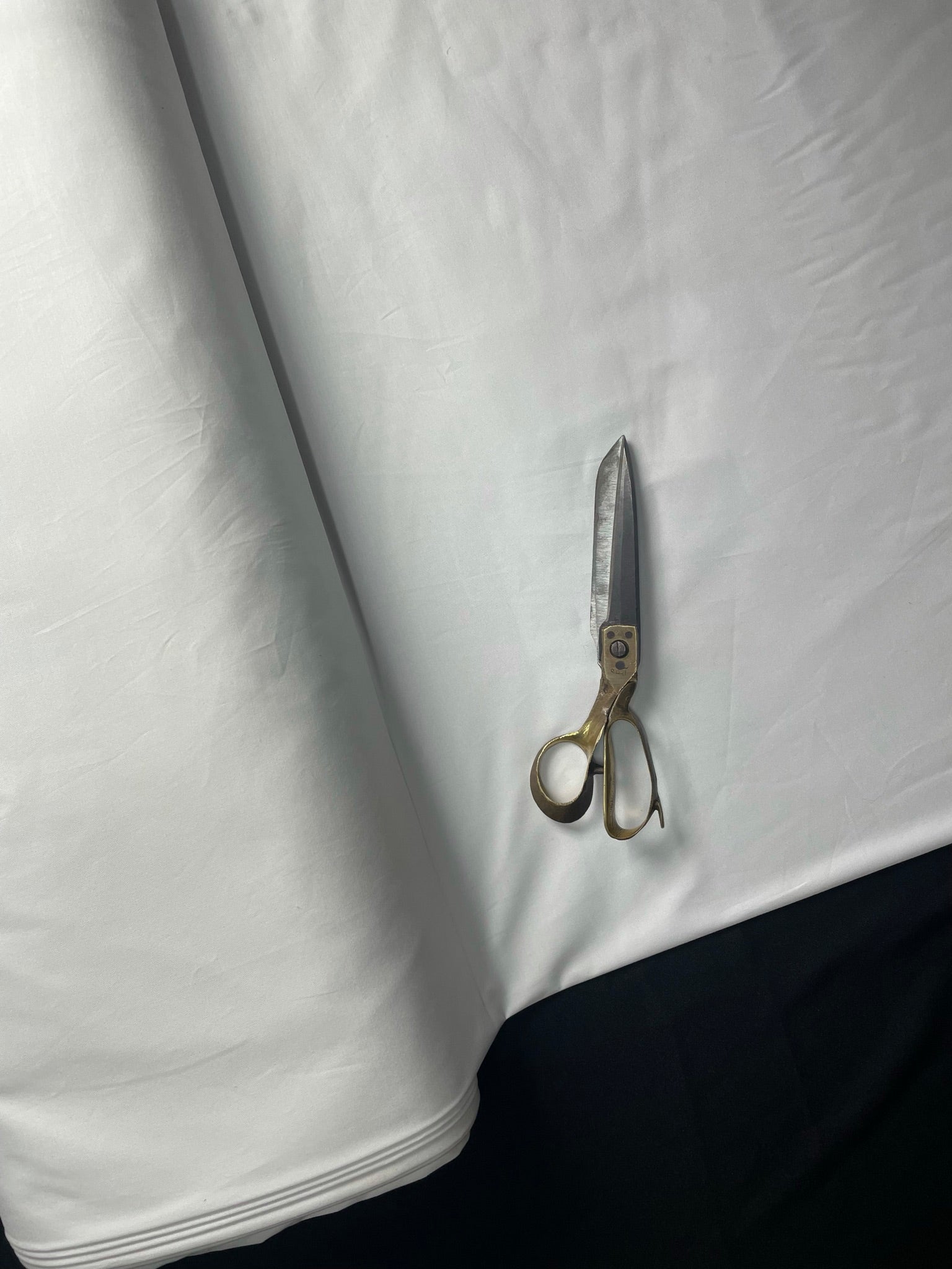 White Plain Dyeable Cotton Lycra Fabric (Per Meter - Rs 0 ) KSJ