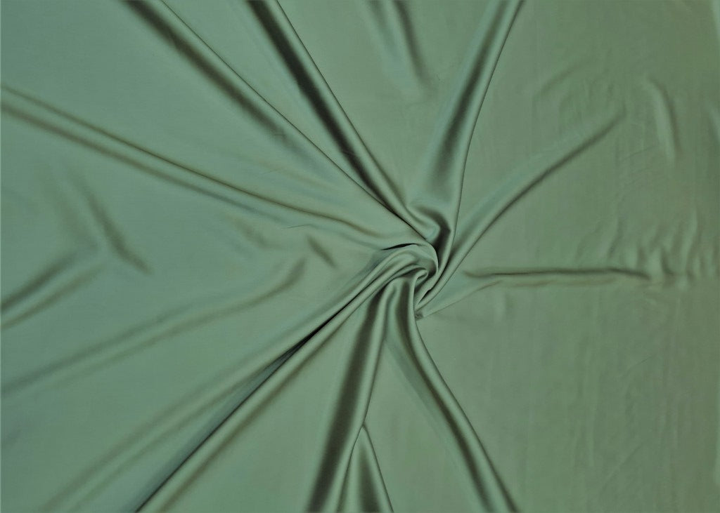 Pista Green Plain Armani Satin Fabric