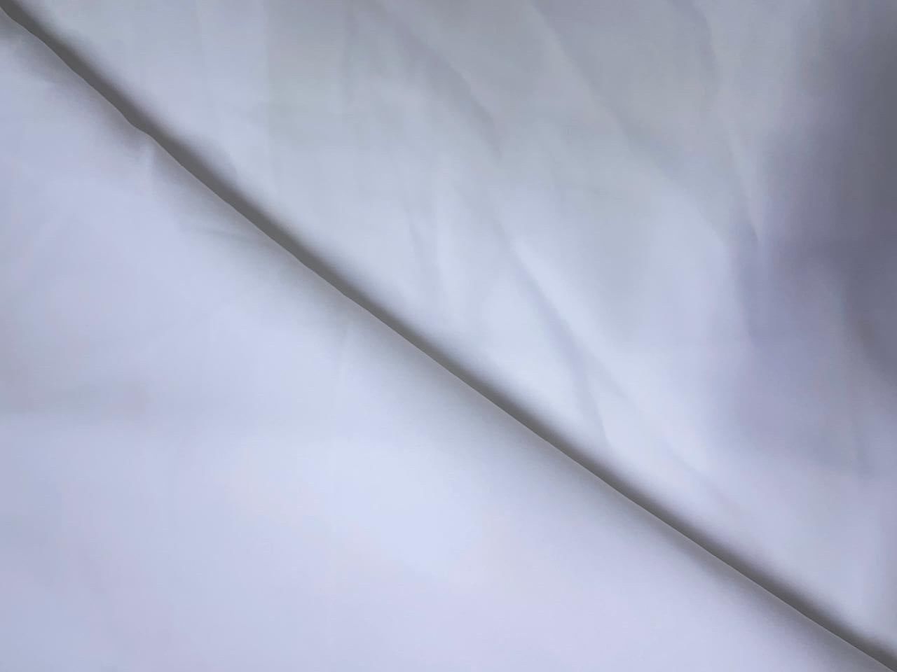 White Plain Japanese crepe Fabric KTEX