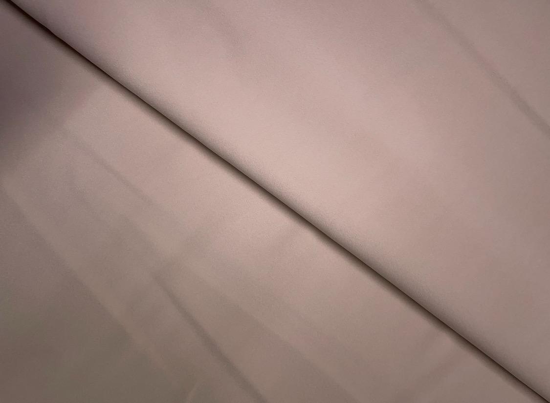 Beige Plain Japanese Crepe Fabric N757 KTEX
