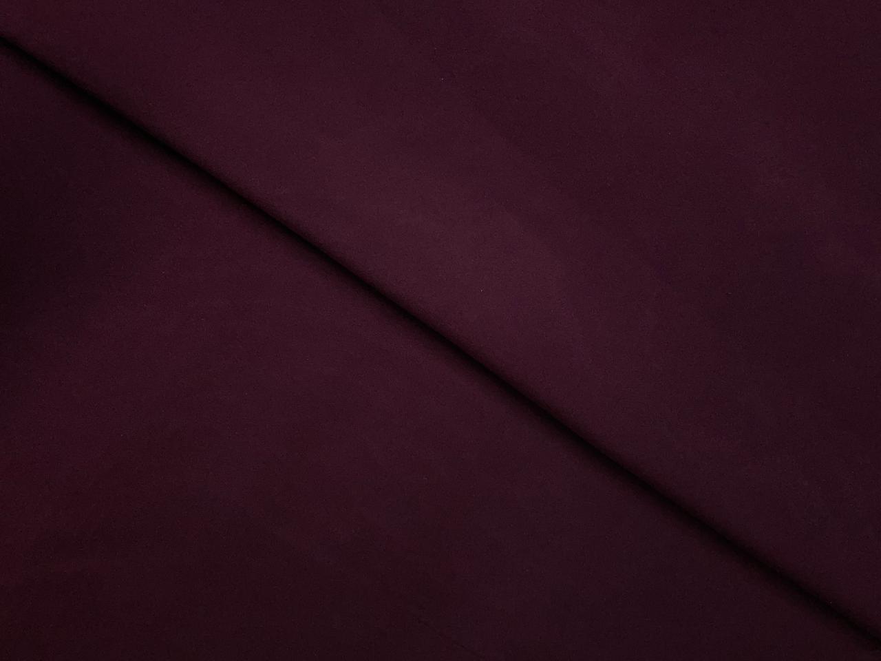 Maroon Plain Japanese crepe Fabric N207 KTEX