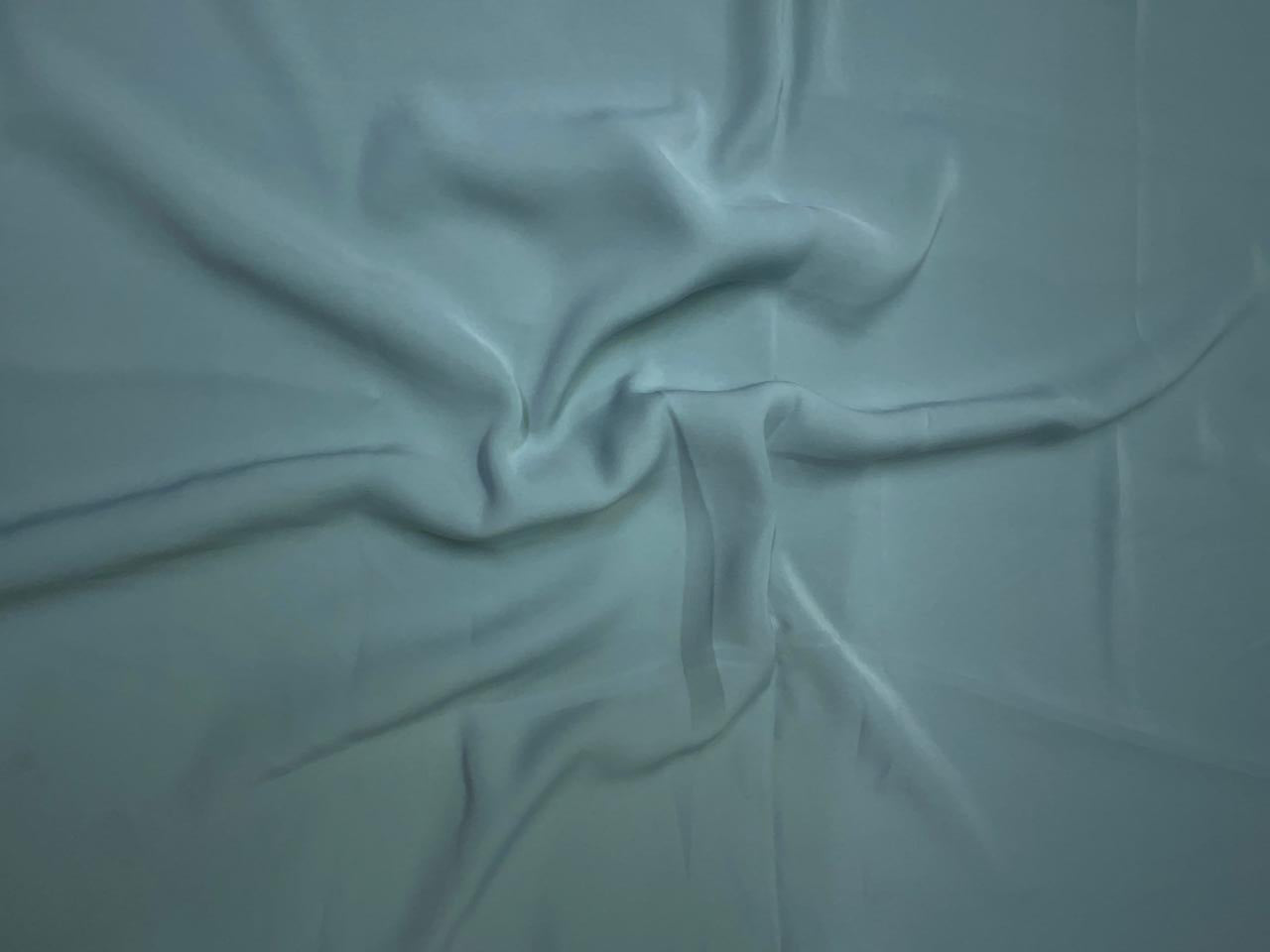 Sea Green Plain Japanese crepe Fabric N813 KTEX