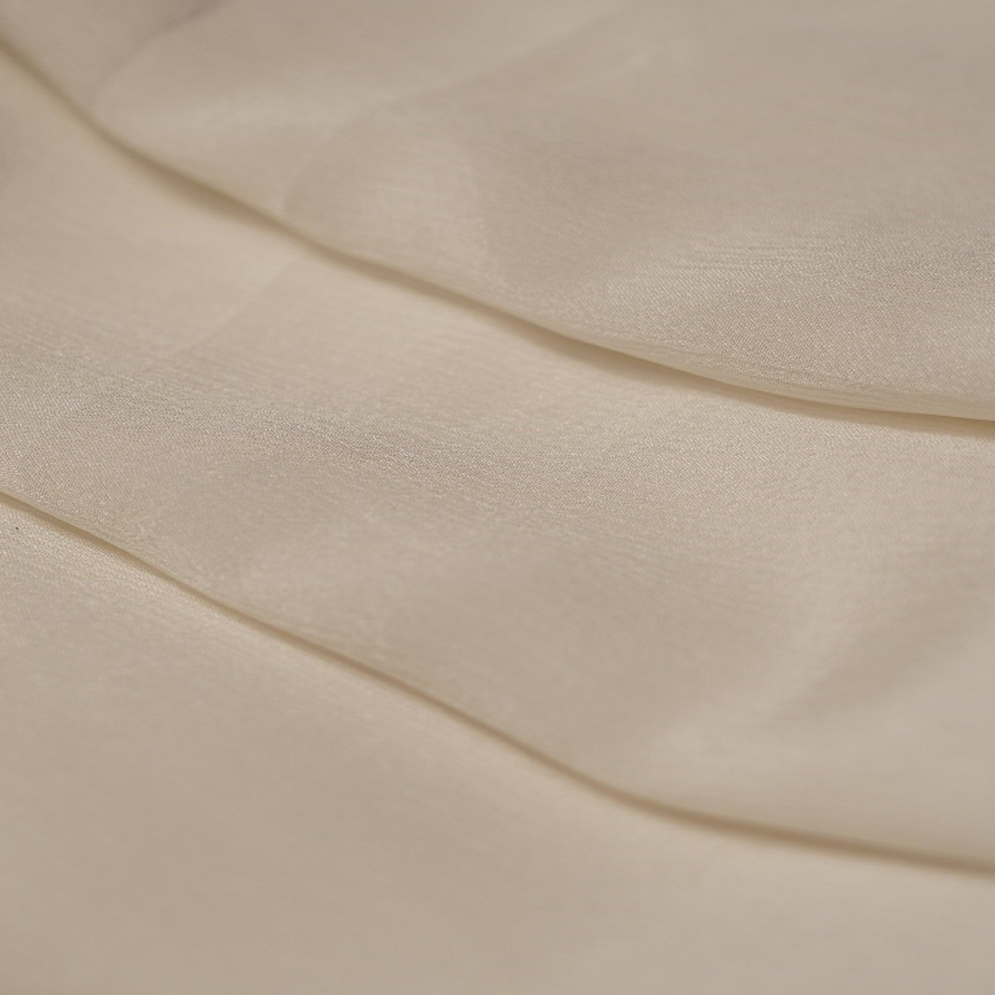 White Dyeable Plain Viscose Chinon Chiffon Fabric Jayshree Fabric