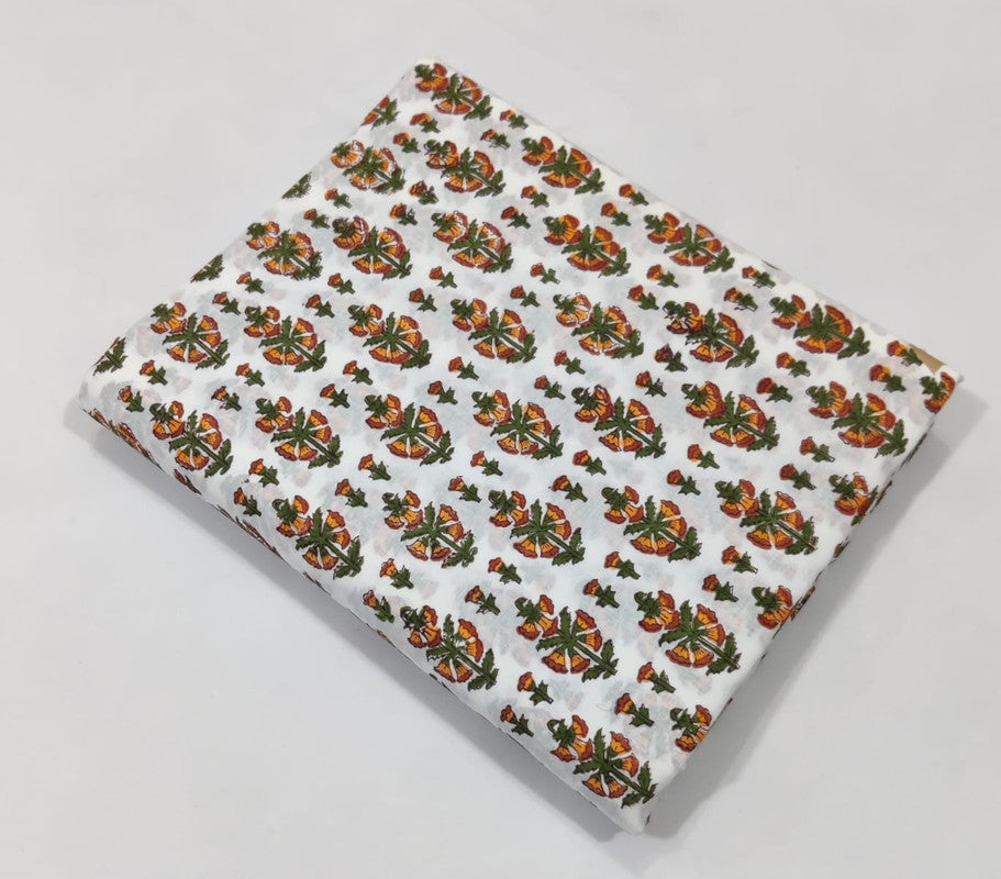 Multicolor Floral Cotton Fabric