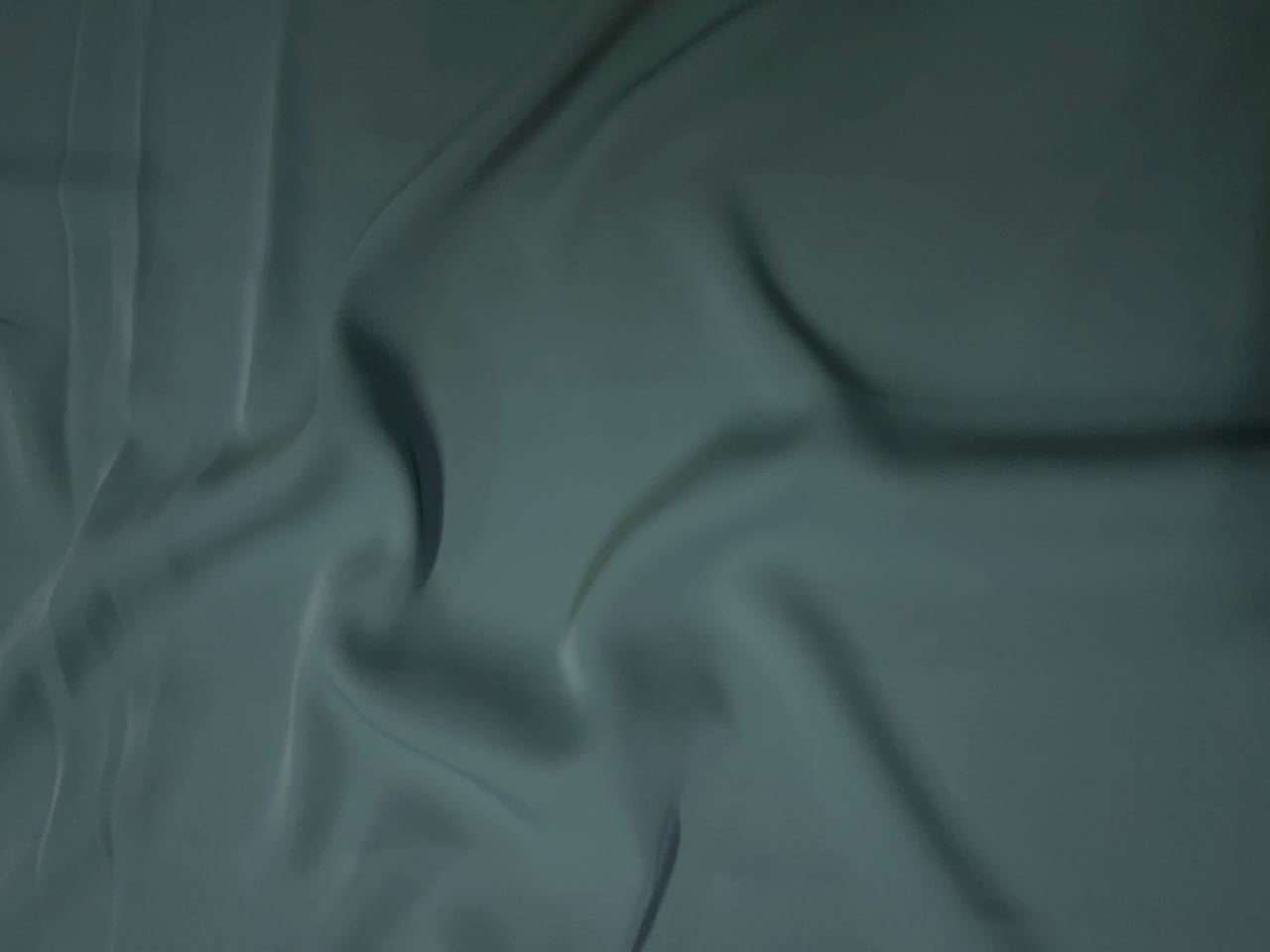 Light Sea Green Plain Japanese Crepe Fabric KTEX
