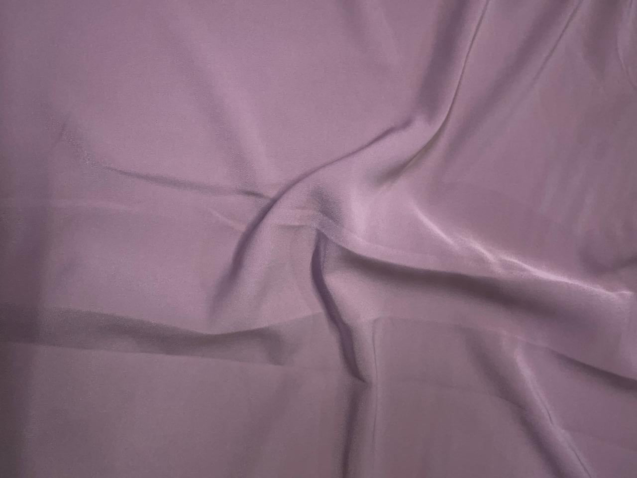 Lavender Plain Japanese Crepe Fabric KTEX