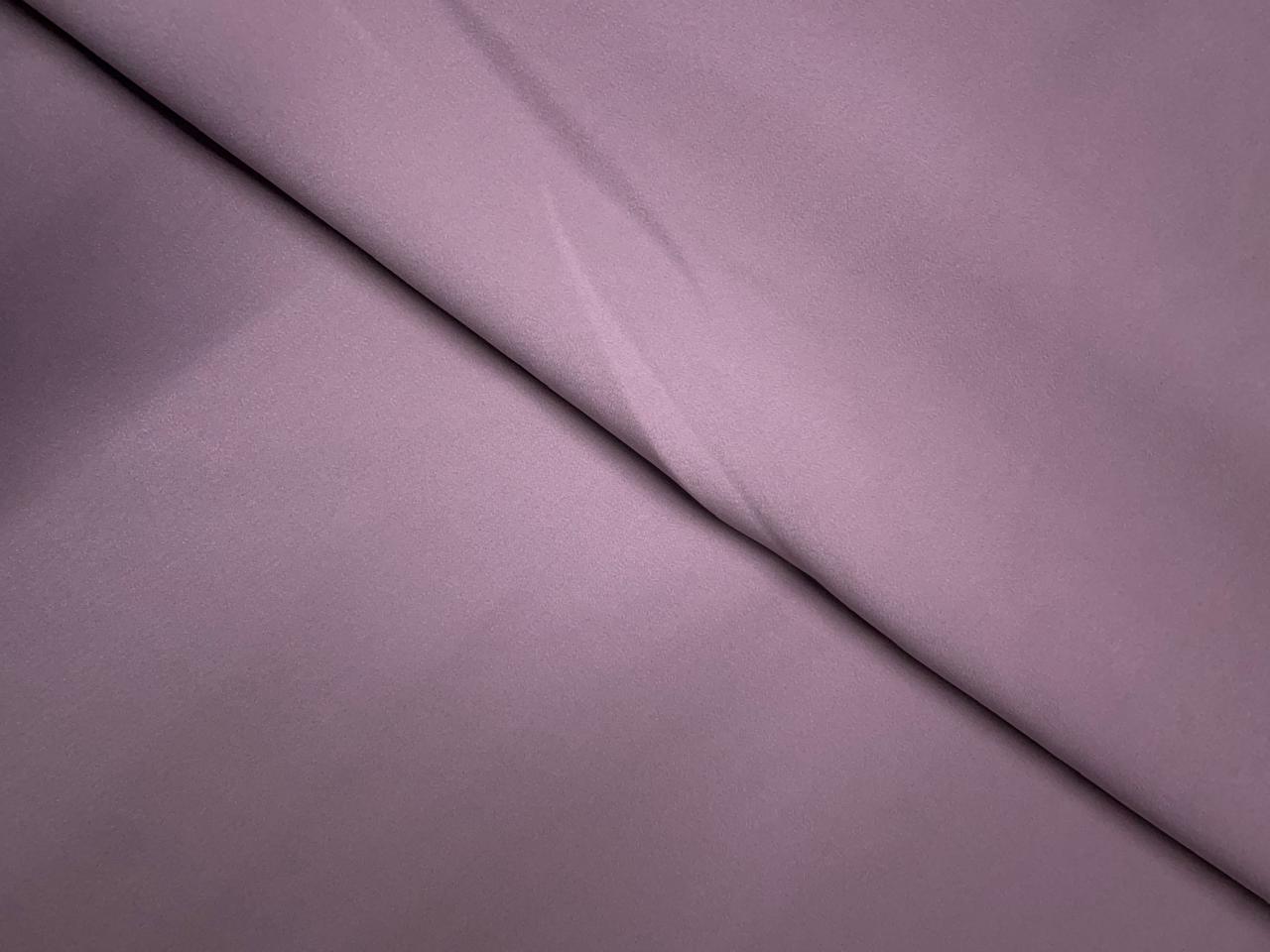 Lavender Plain Japanese Crepe Fabric KTEX