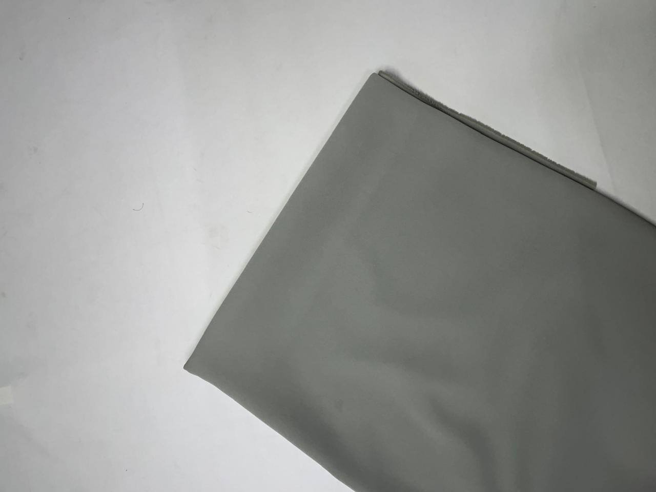 Pista Green Plain Japanese Crepe Fabric KTEX