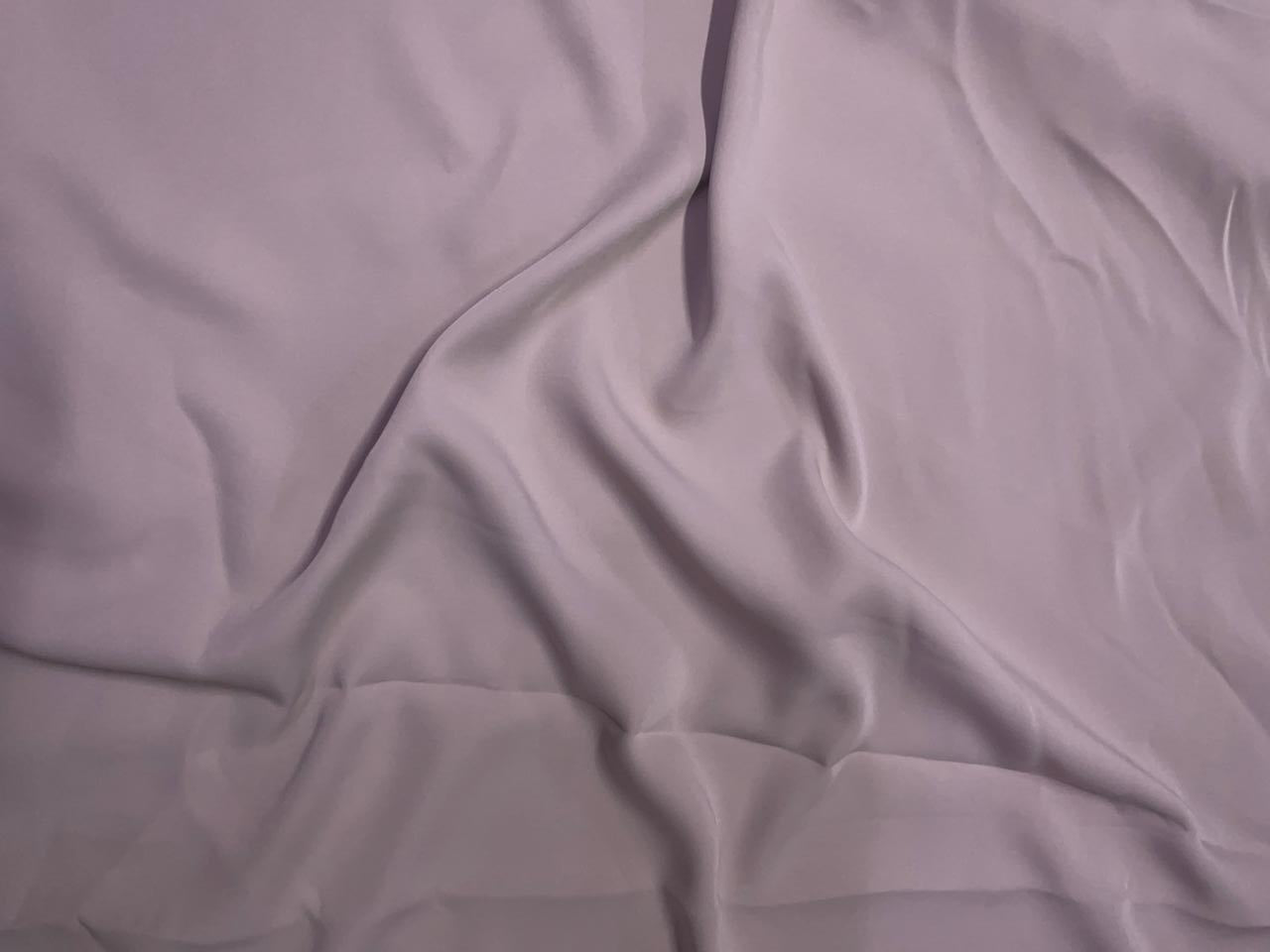 Light Fawn Plain Japanese Crepe Fabric KTEX