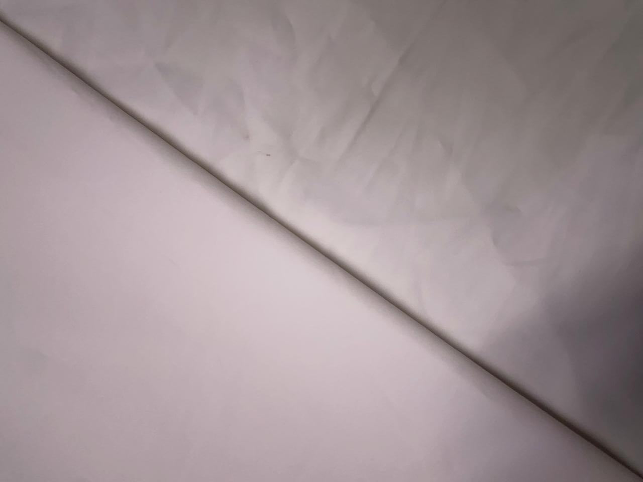 Off White Plain Japanese Crepe Fabric KTEX