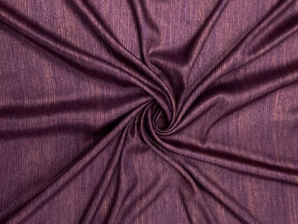 Purple French Foil Fabric KTEX