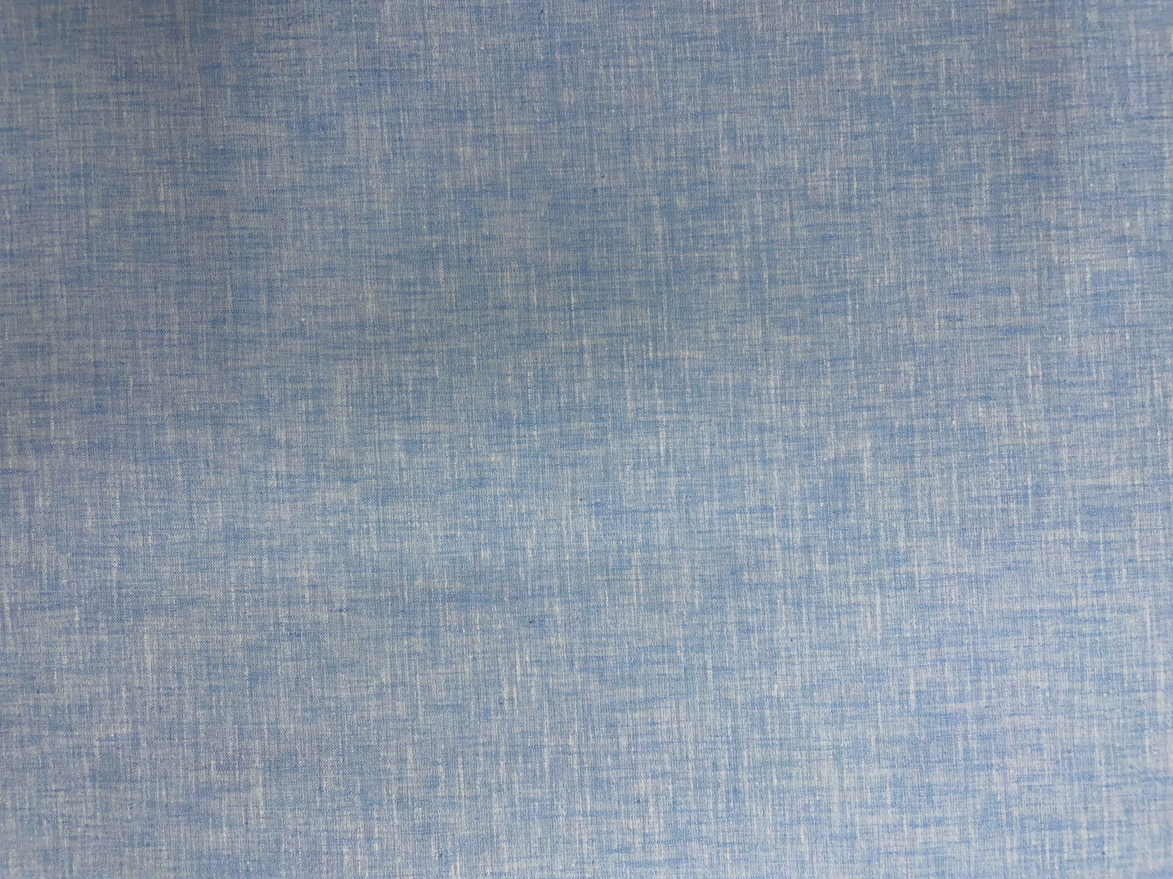 Light Blue Plain Premium Linen Fabric