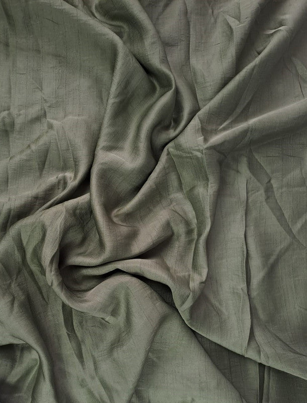 Pista Green Plain Nysaa Silk Fabric (Per Meter - Rs 112 )