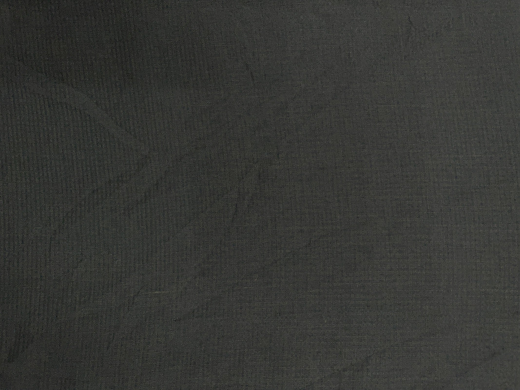 Black cotton Linen Fabric