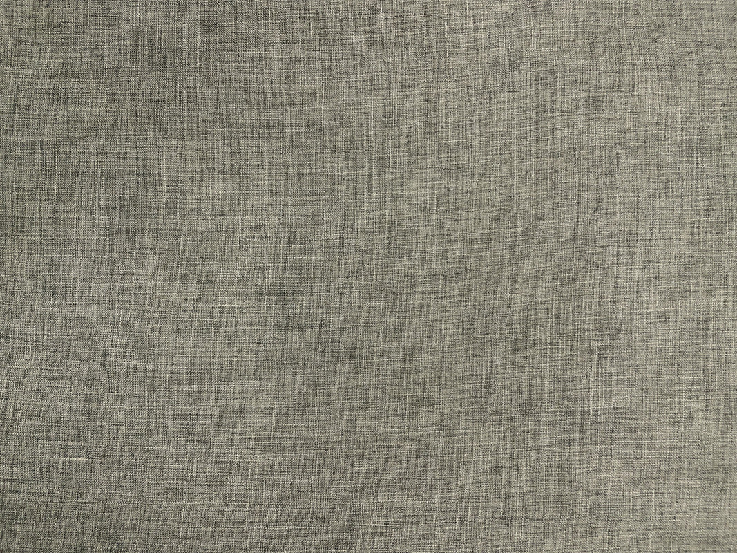 Grey Cotton Linen Fabric