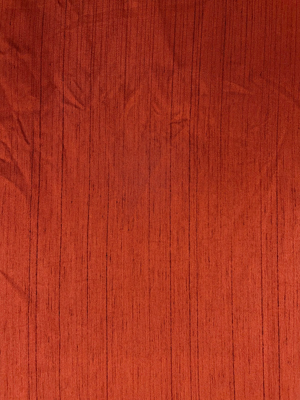 Rust Plain Nashya Silk Fabric (Per Meter - Rs 112 )