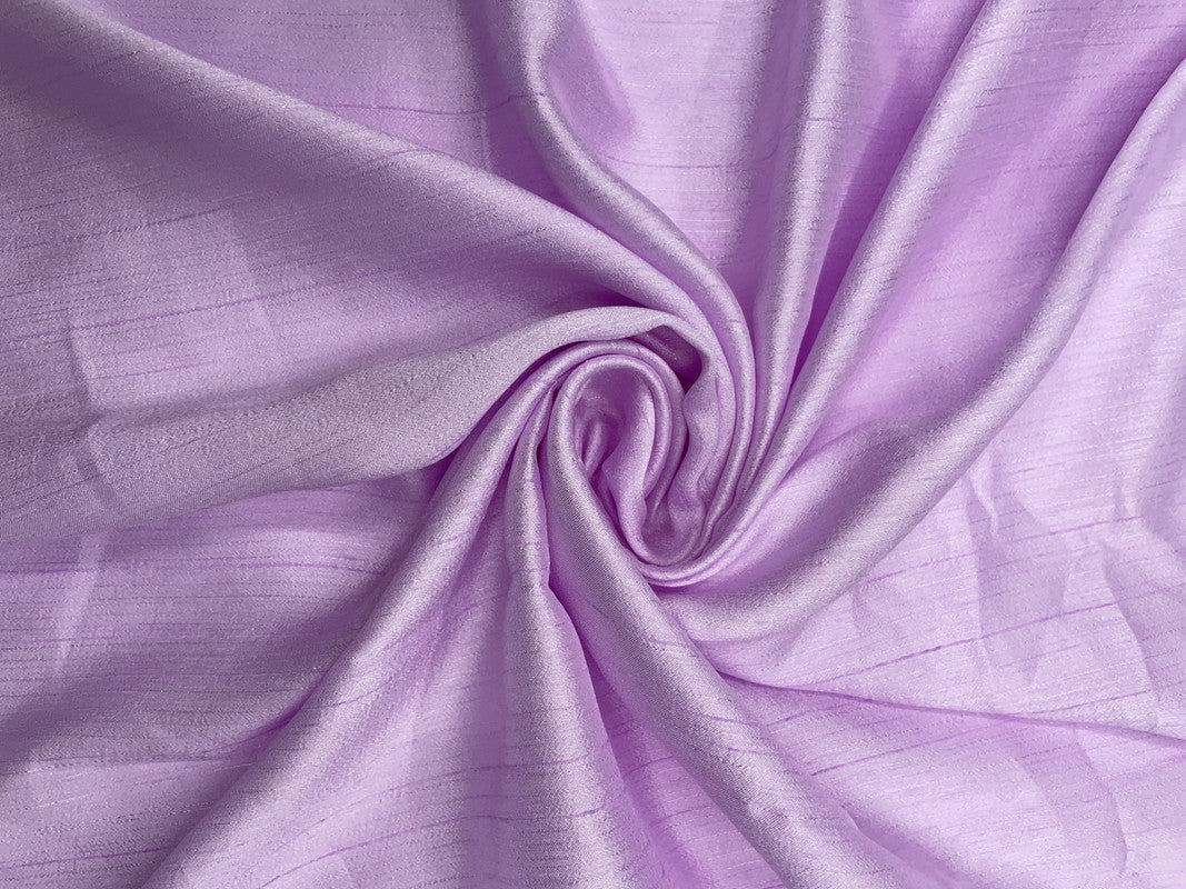 Lavender Plain Nysaa Silk Fabric (Per Meter - Rs 112 )