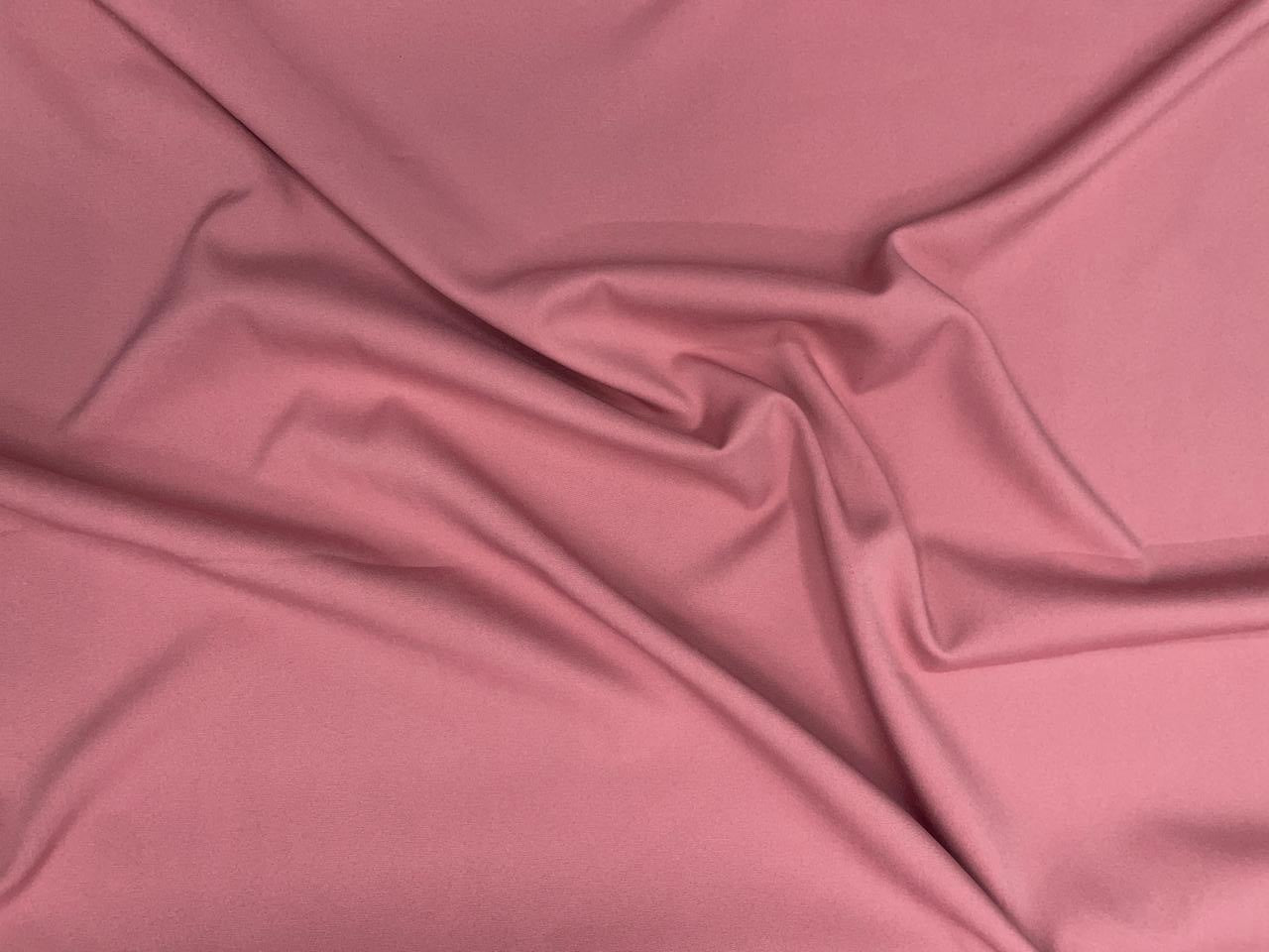Dusty Pink Plain Banana Crepe N178 Fabric Kapdashop