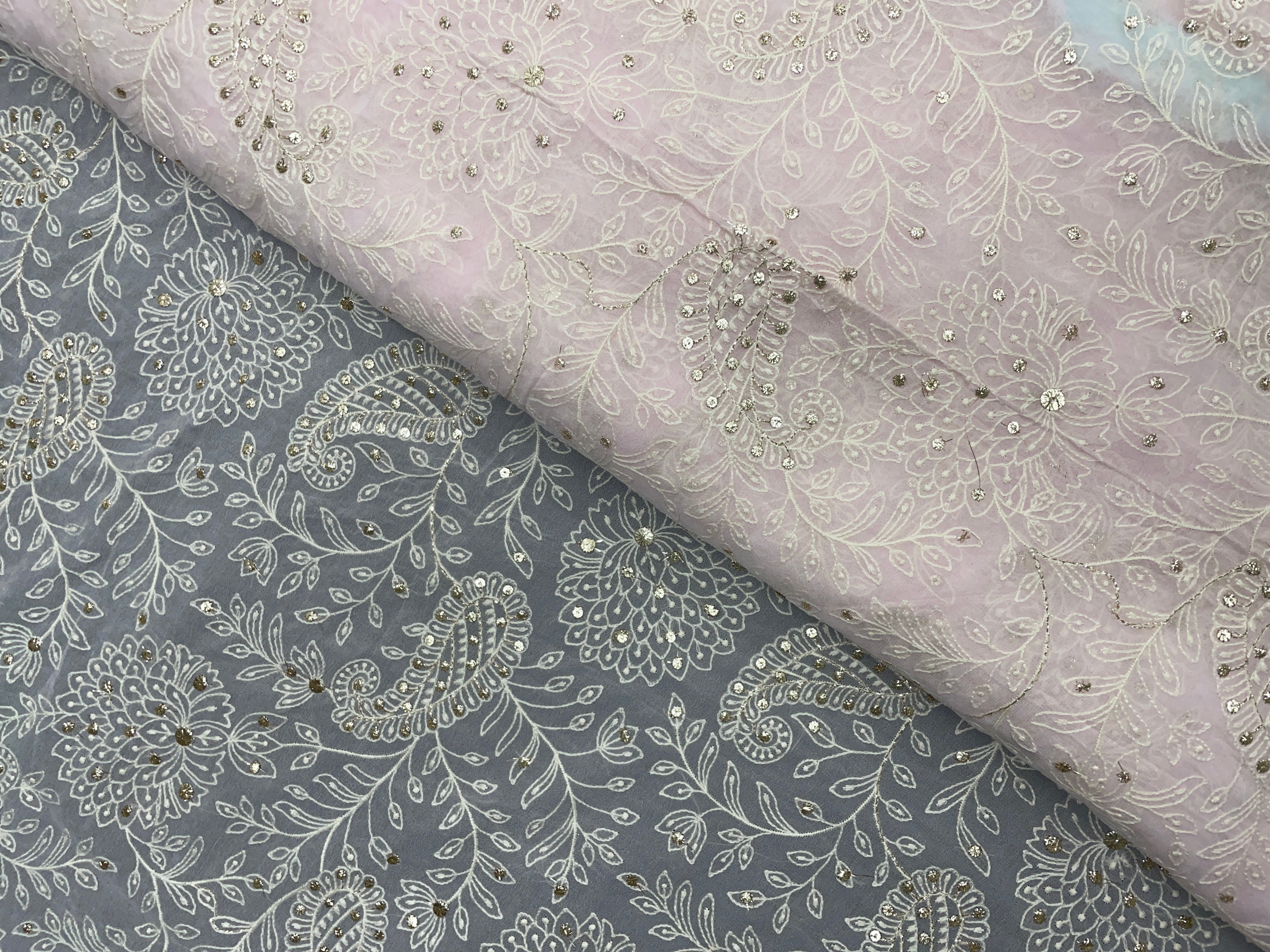 Georgette Embroidered Fabrics store