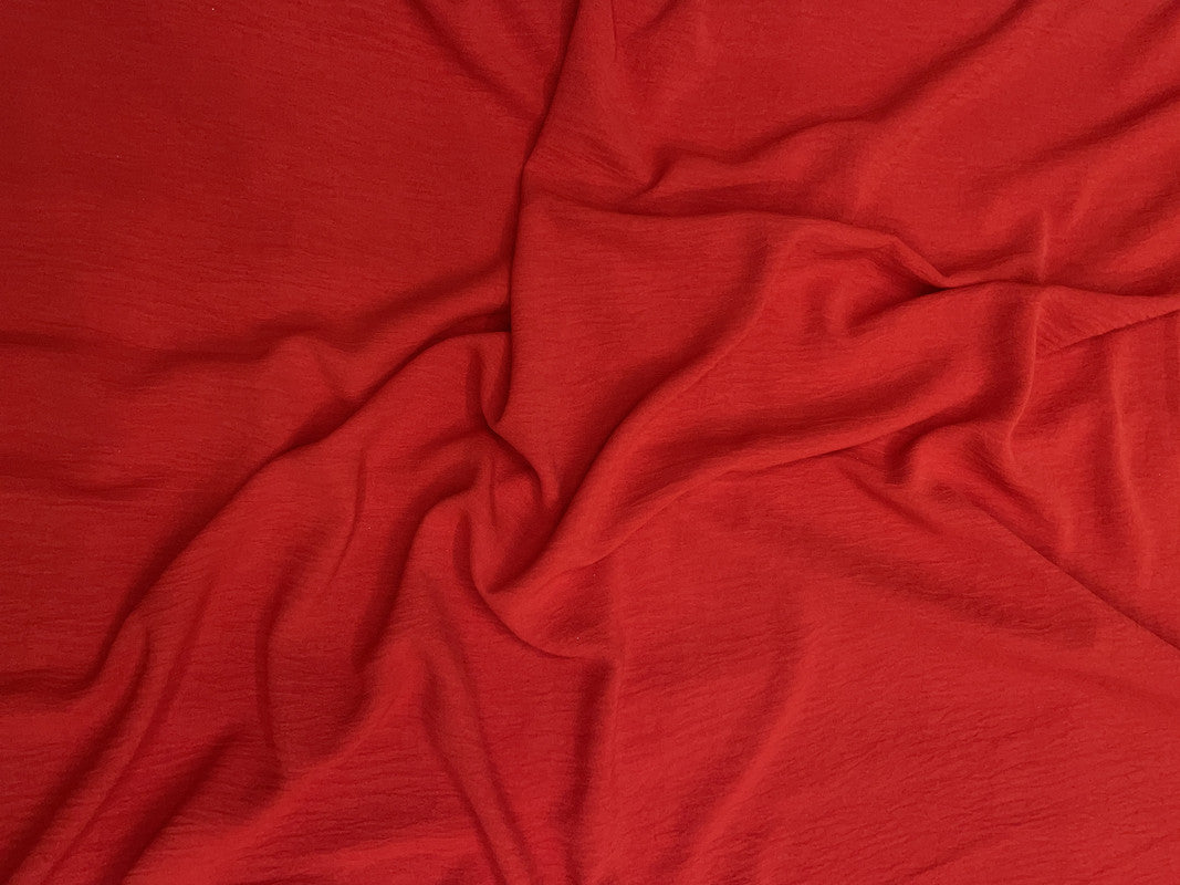 Red Plain Toronto Lycra Fabric