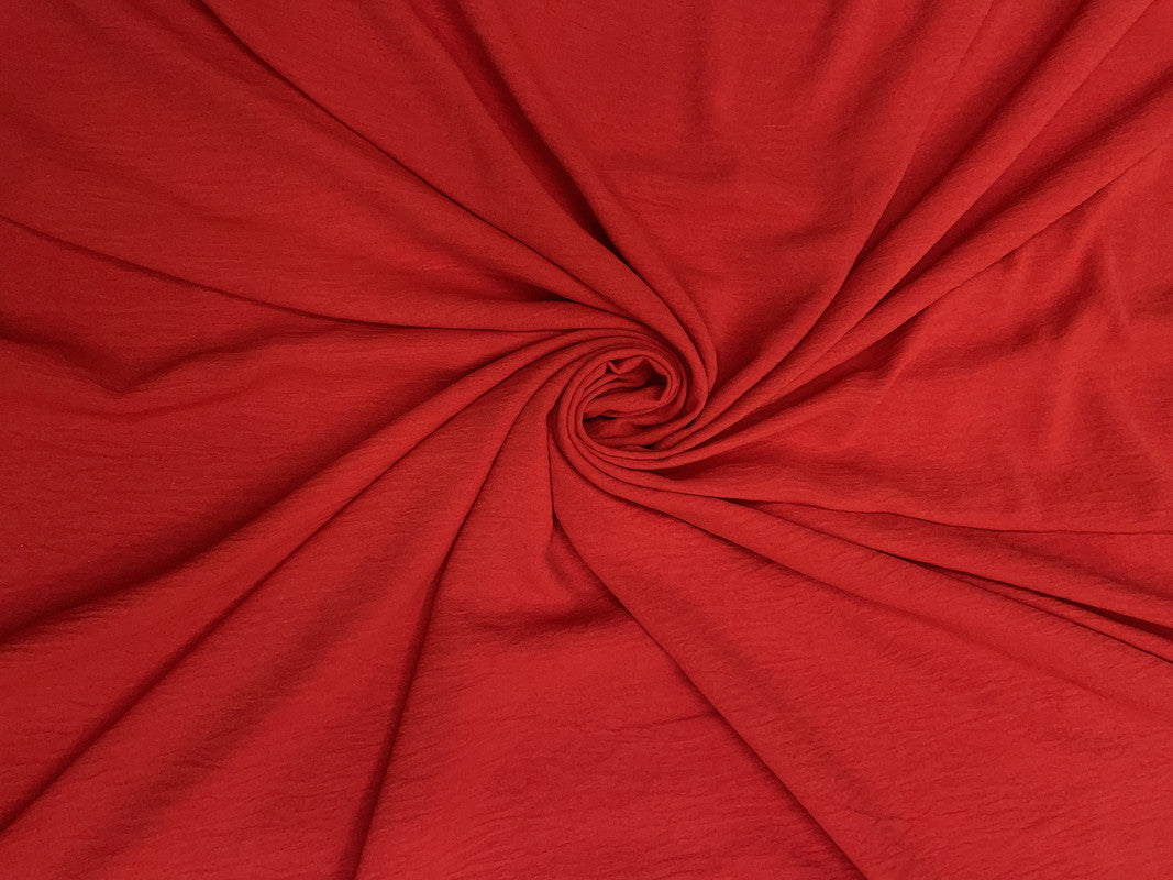 Red Plain Toronto Lycra Fabric