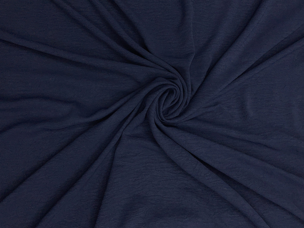 Navy Blue Plain  Toronto Lycra Fabric