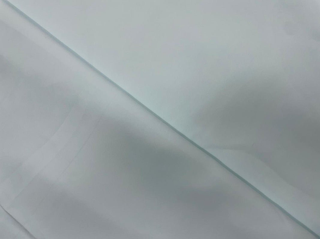 Ice Blue Plain Dyed Poly Crepe (Per Meter - Rs 44 )