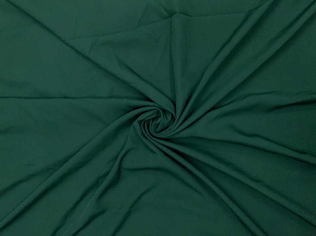 Plain Dyed Poly Crepe Fabric