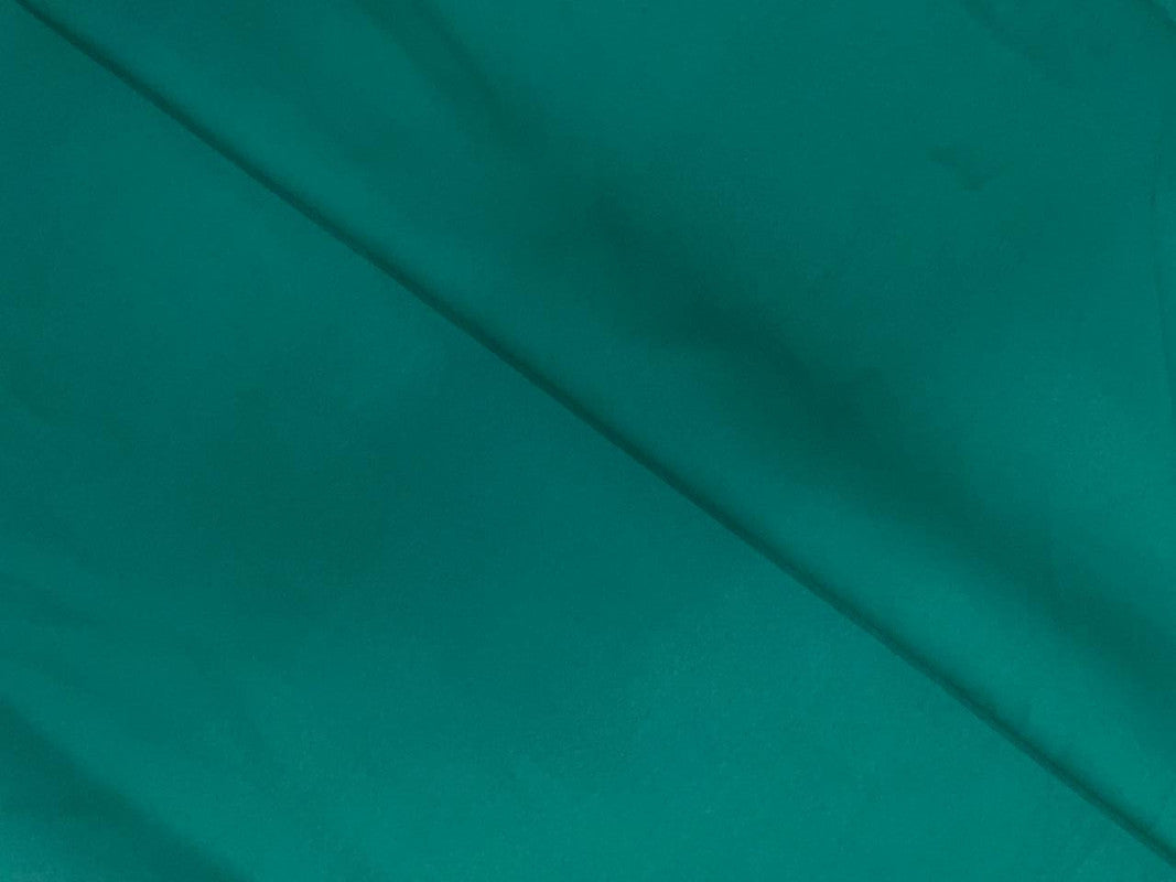 Green Plain Dyed Poly Crepe Fabric N313 (Per Meter - Rs 44 )