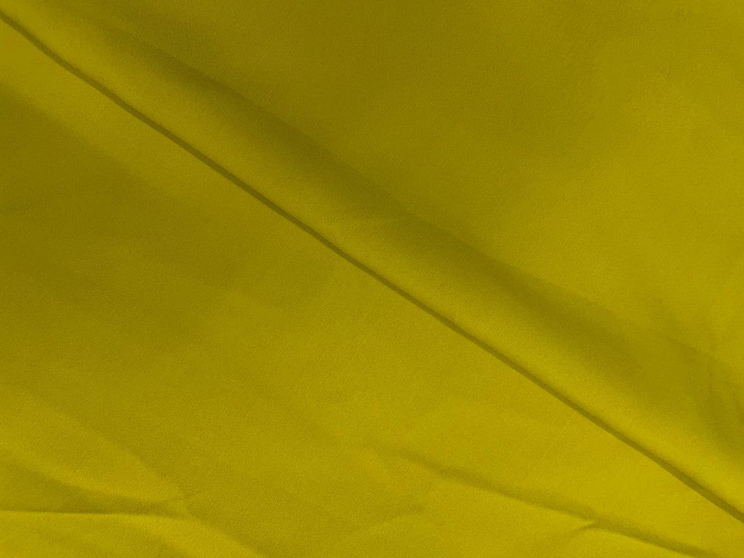 Lime Plain Dyed Poly Crepe Fabric N705 (Per Meter - Rs 44 )