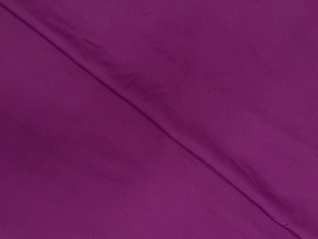 Purple Plain Dyed Poly Crepe (Per Meter - Rs 44 )