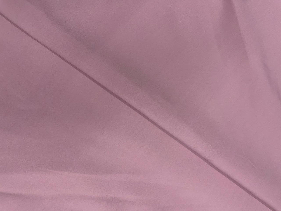 Light Onion Pink Plain Dyed Poly Crepe (Per Meter - Rs 44 )