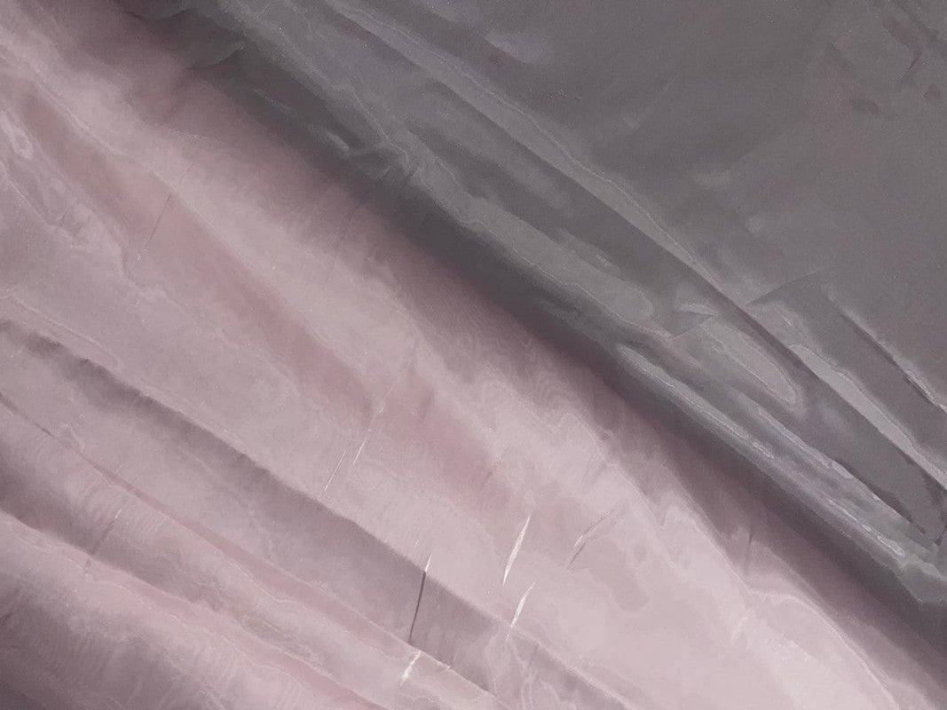 Lilac Plain Shinny Jimmy Choo Organza Fabric